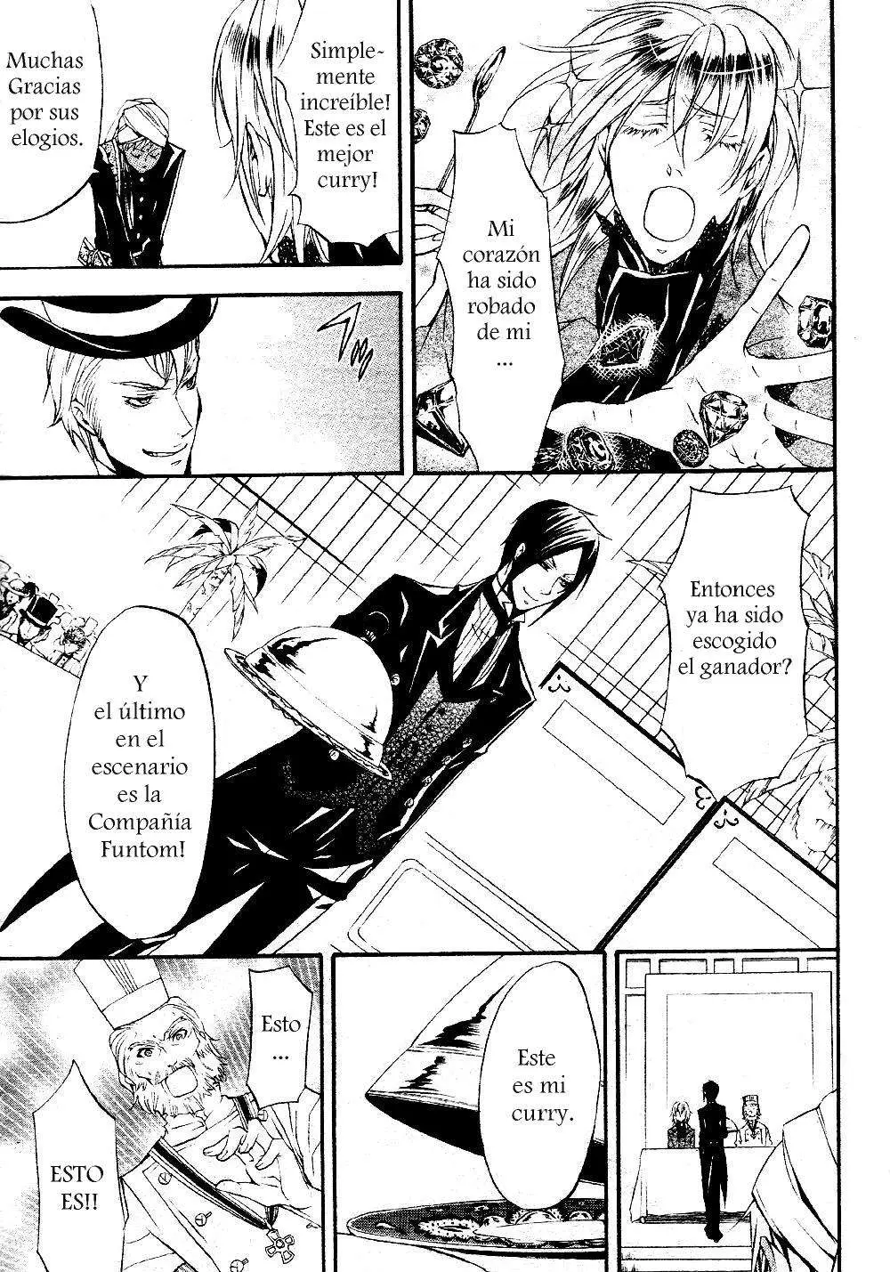 Black Butler capítulo 21, página 32