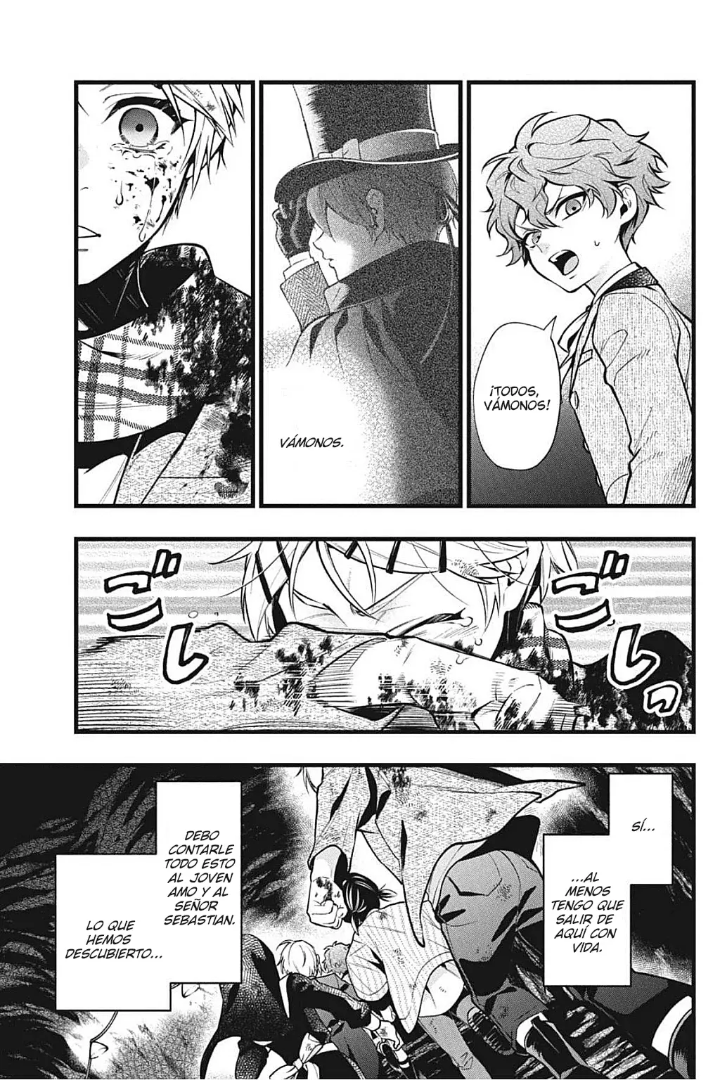 Black Butler capítulo 210, página 6