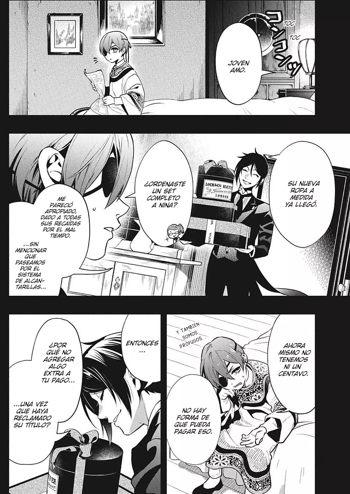 Black Butler capítulo 211, página 17