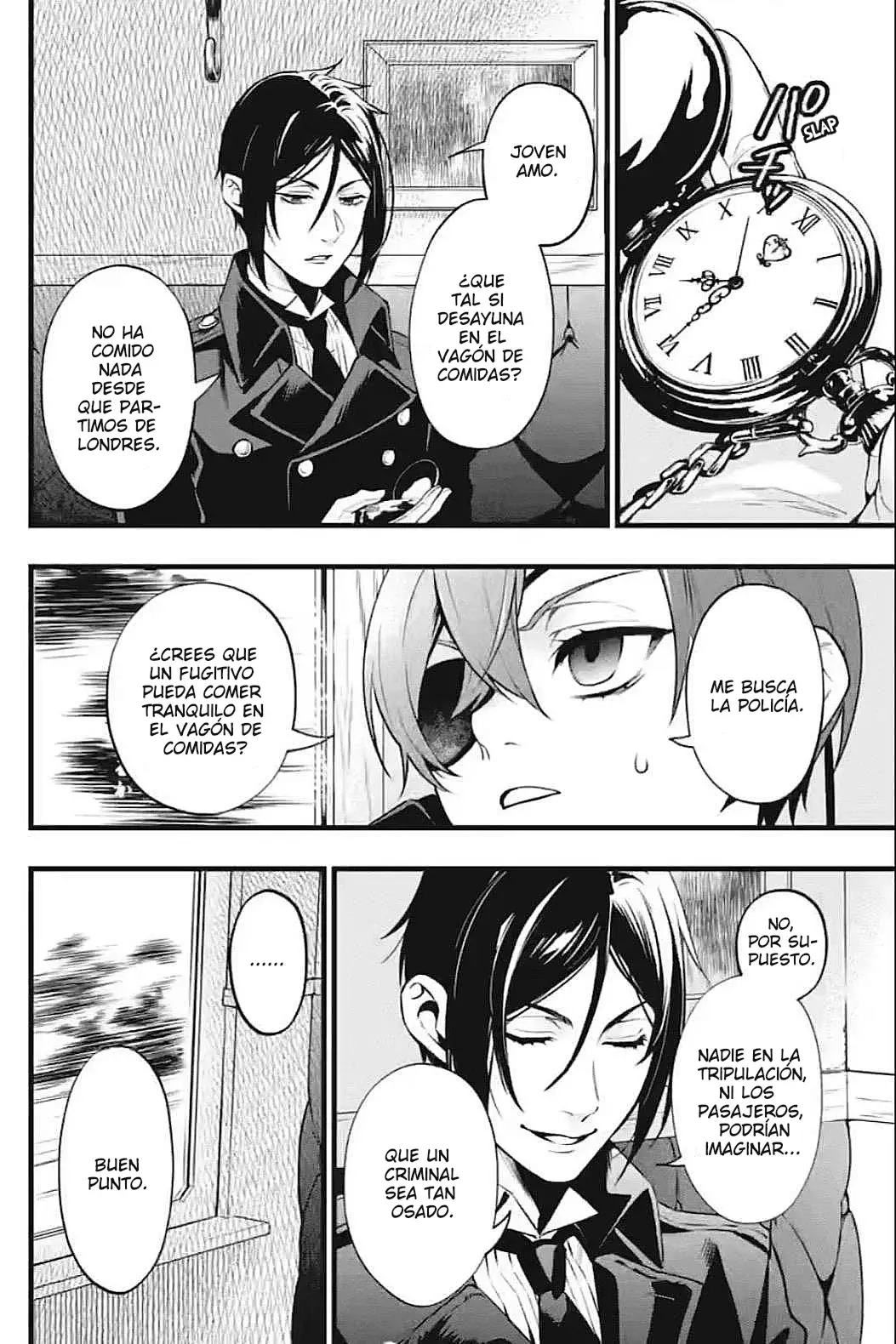 Black Butler capítulo 212, página 5