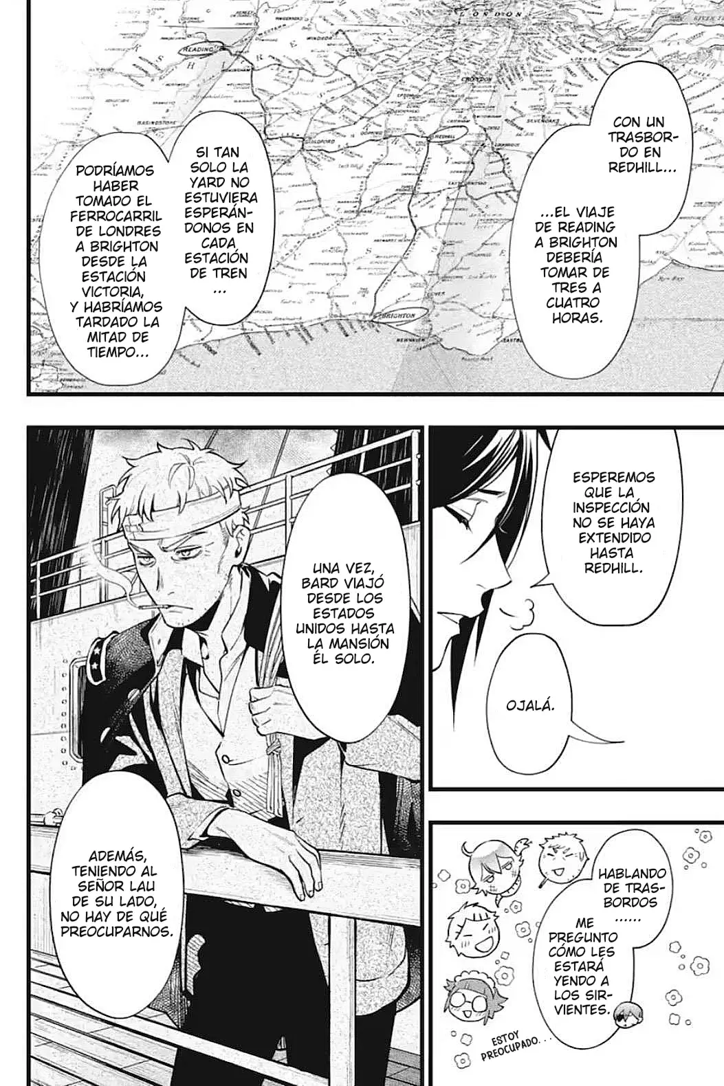 Black Butler capítulo 212, página 7