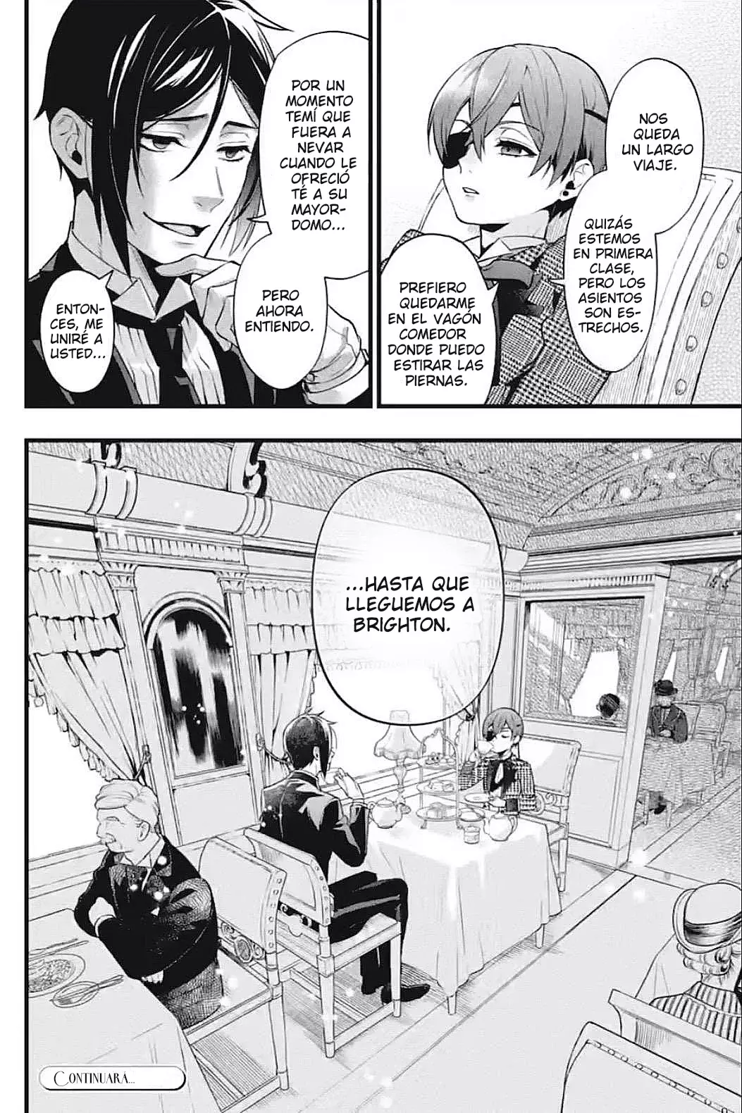 Black Butler capítulo 212, página 17