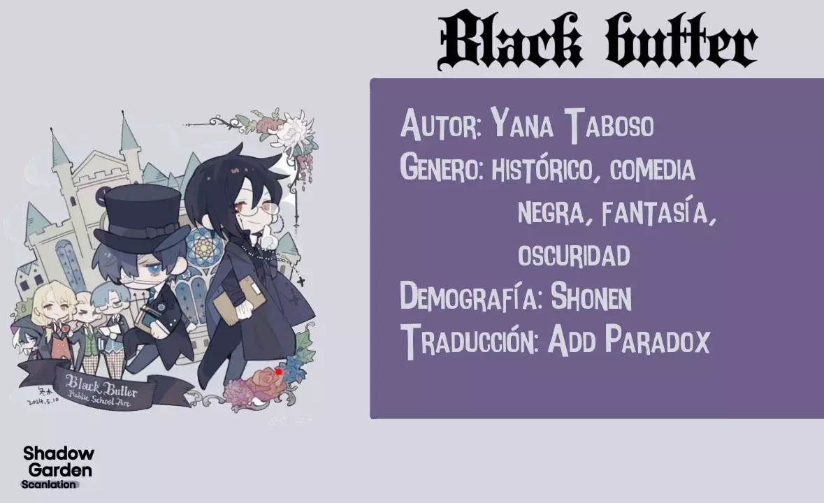 Black Butler capítulo 213, página 1