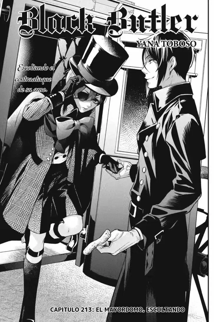 Black Butler capítulo 213, página 2