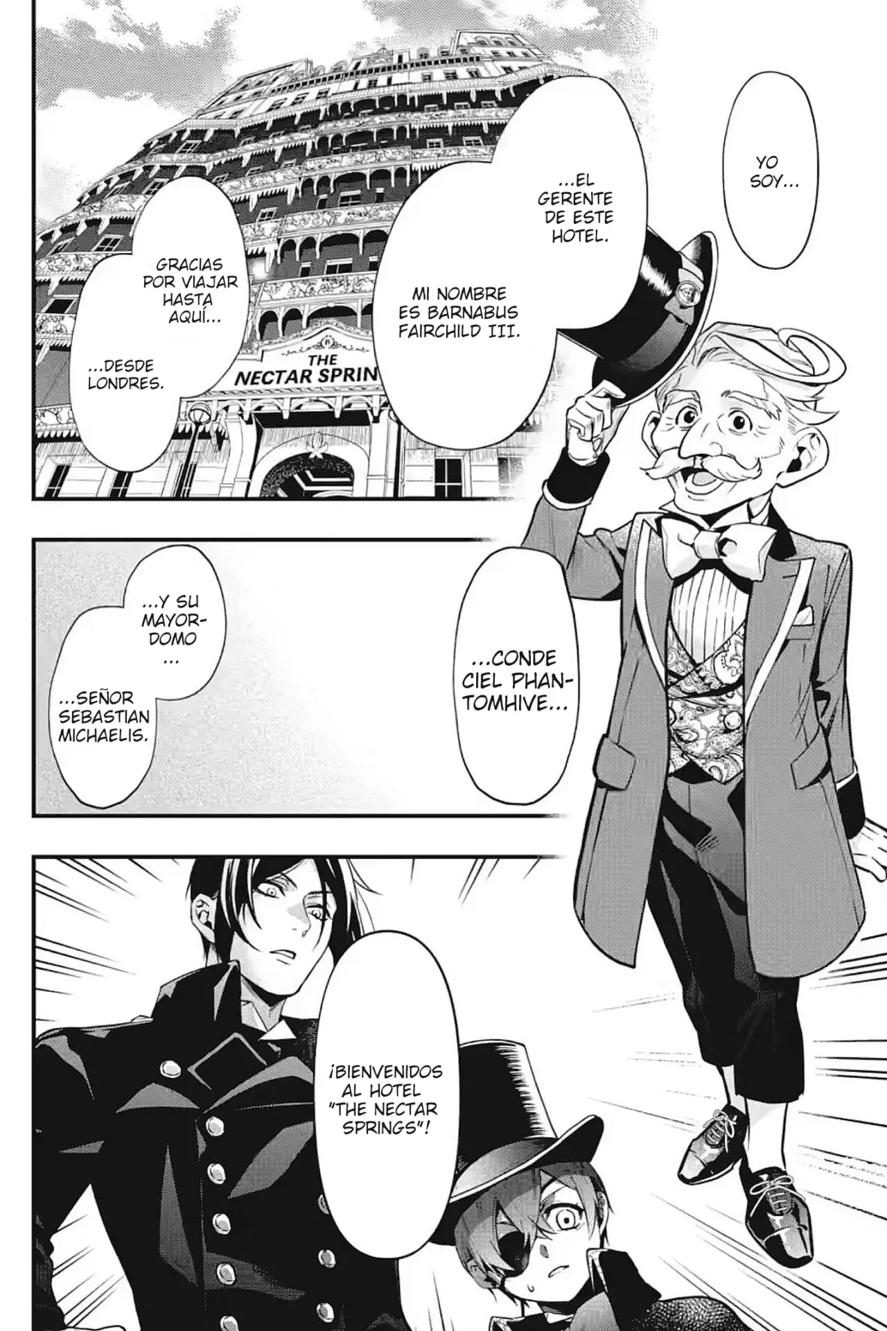Black Butler capítulo 214, página 3