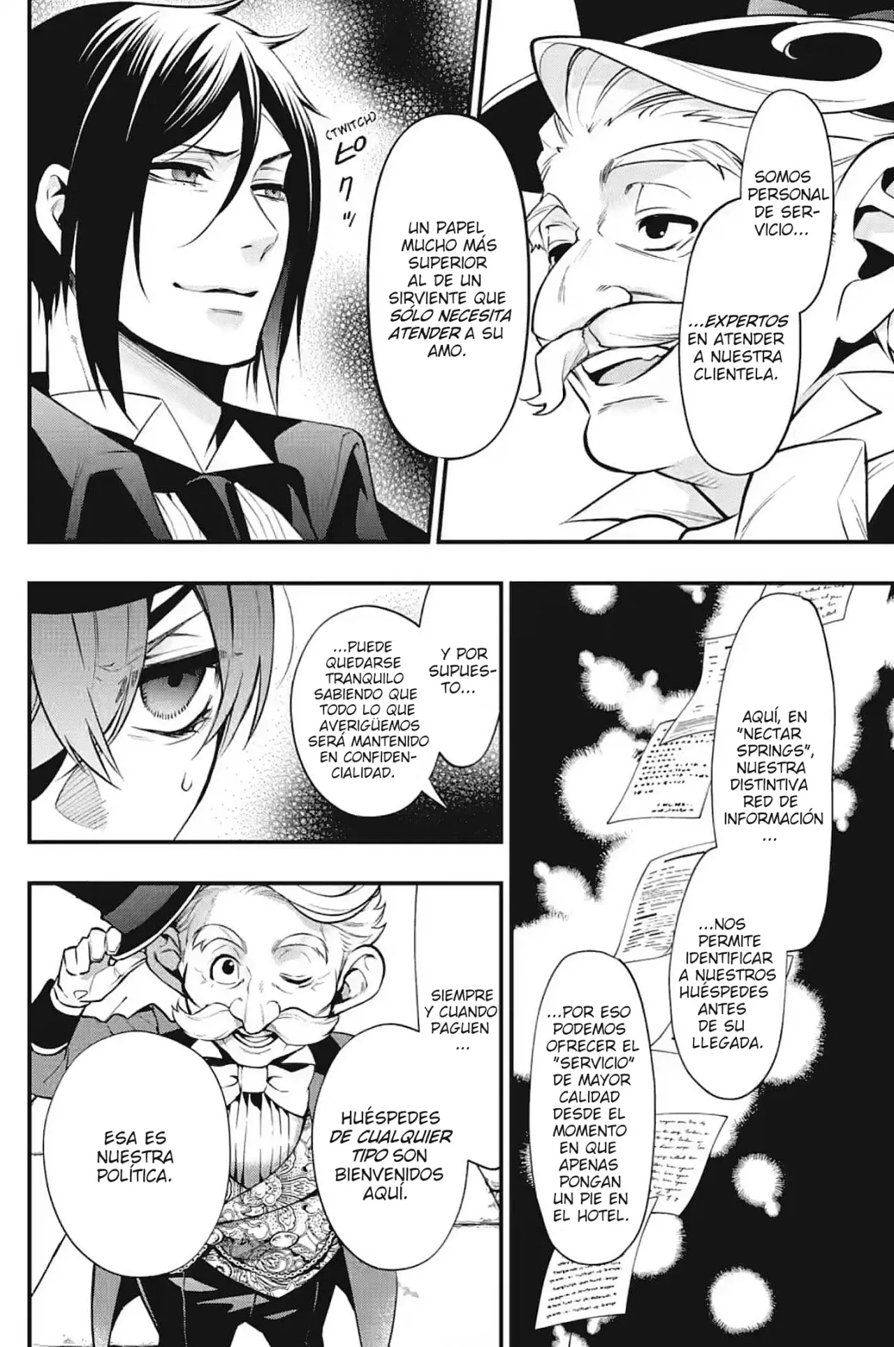 Black Butler capítulo 214, página 5