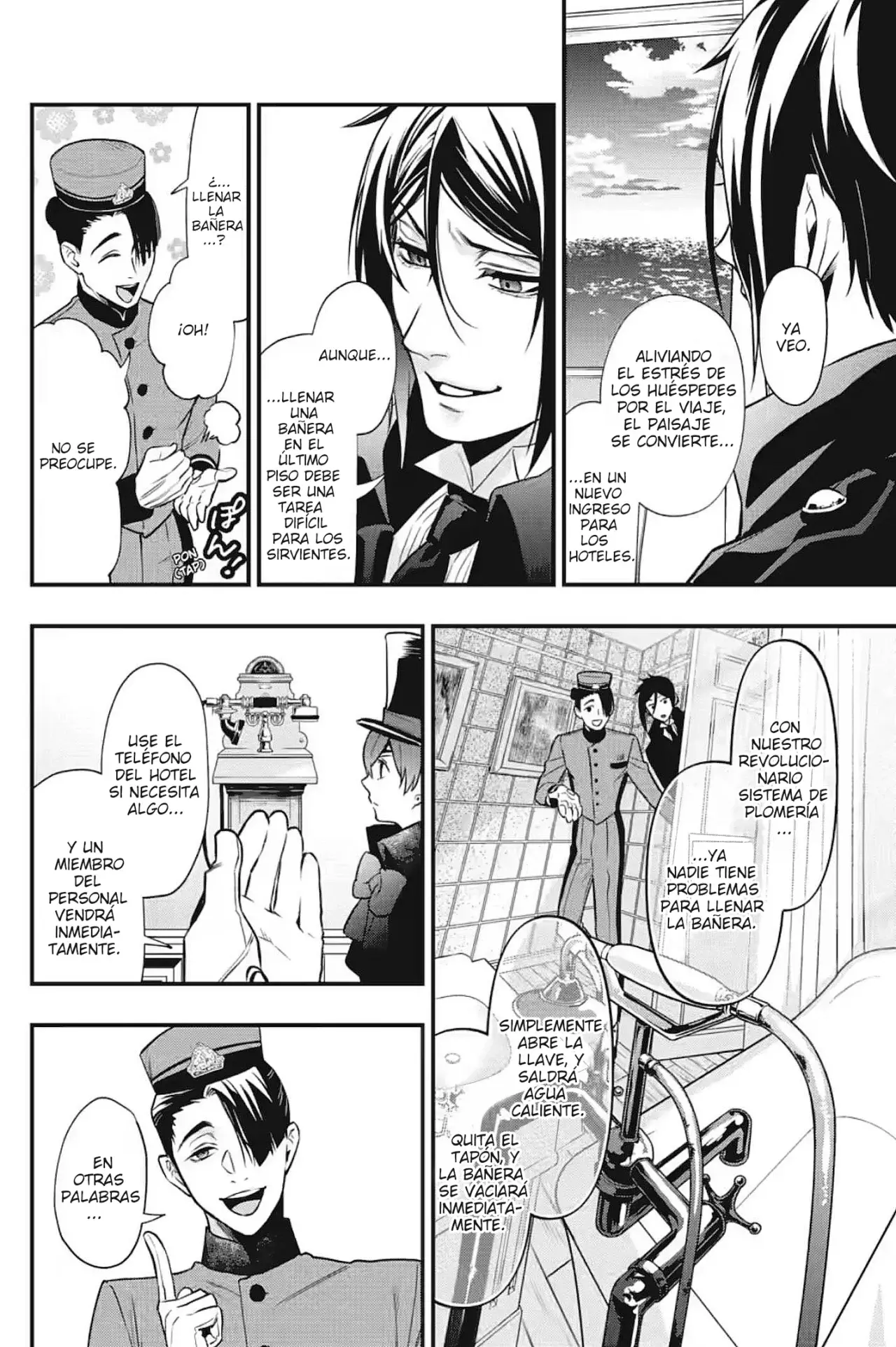 Black Butler capítulo 214, página 12