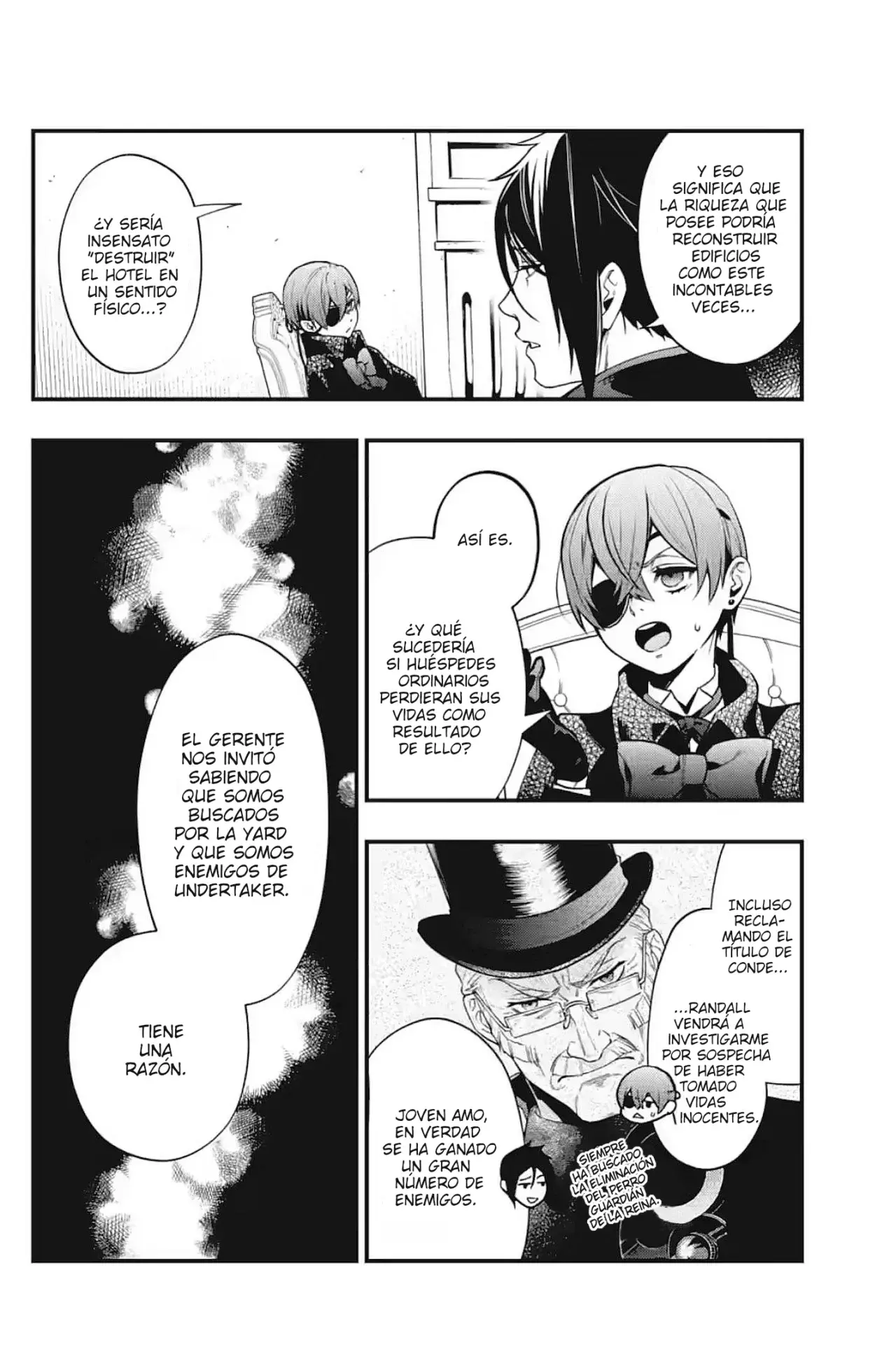 Black Butler capítulo 214, página 20