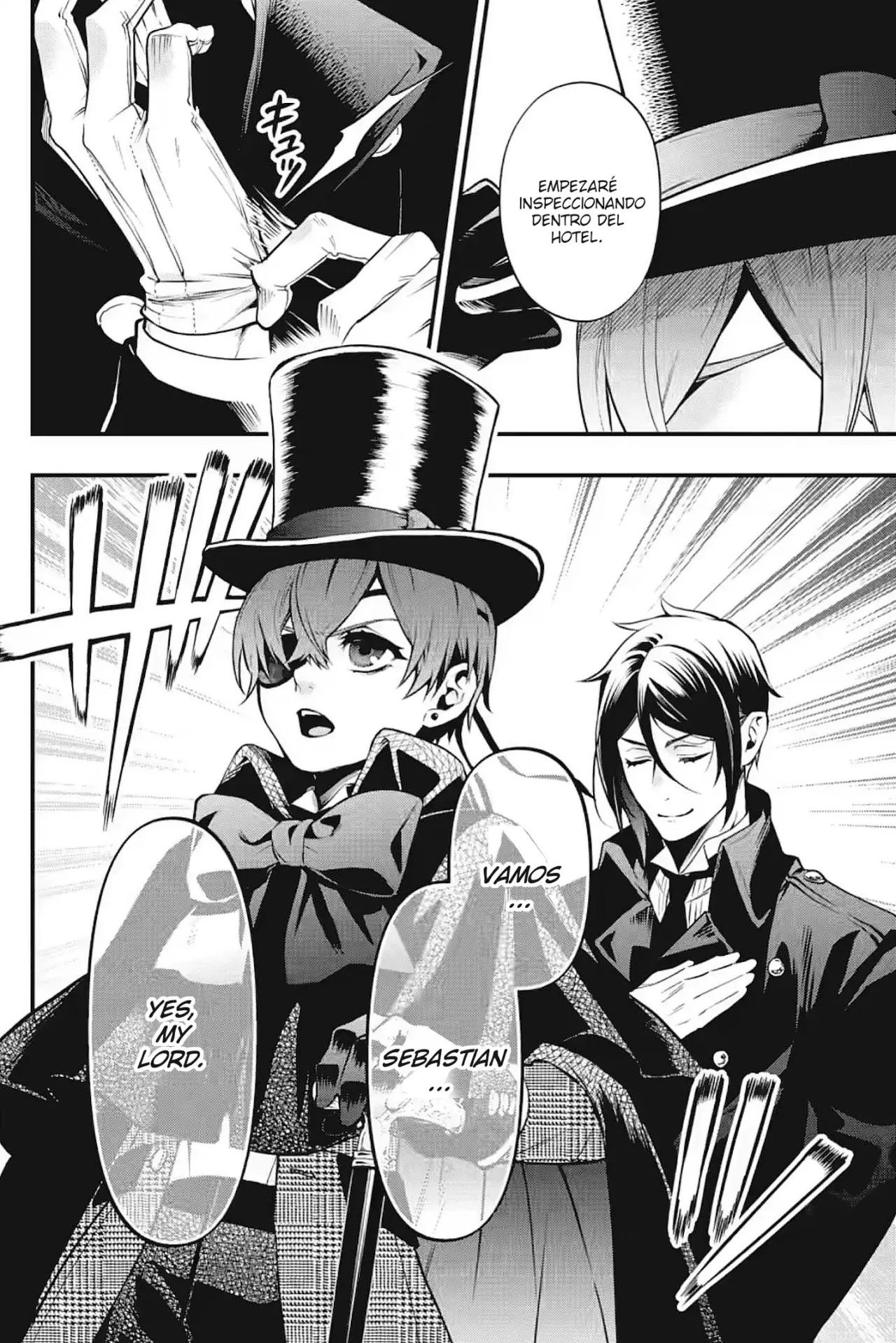 Black Butler capítulo 214, página 22