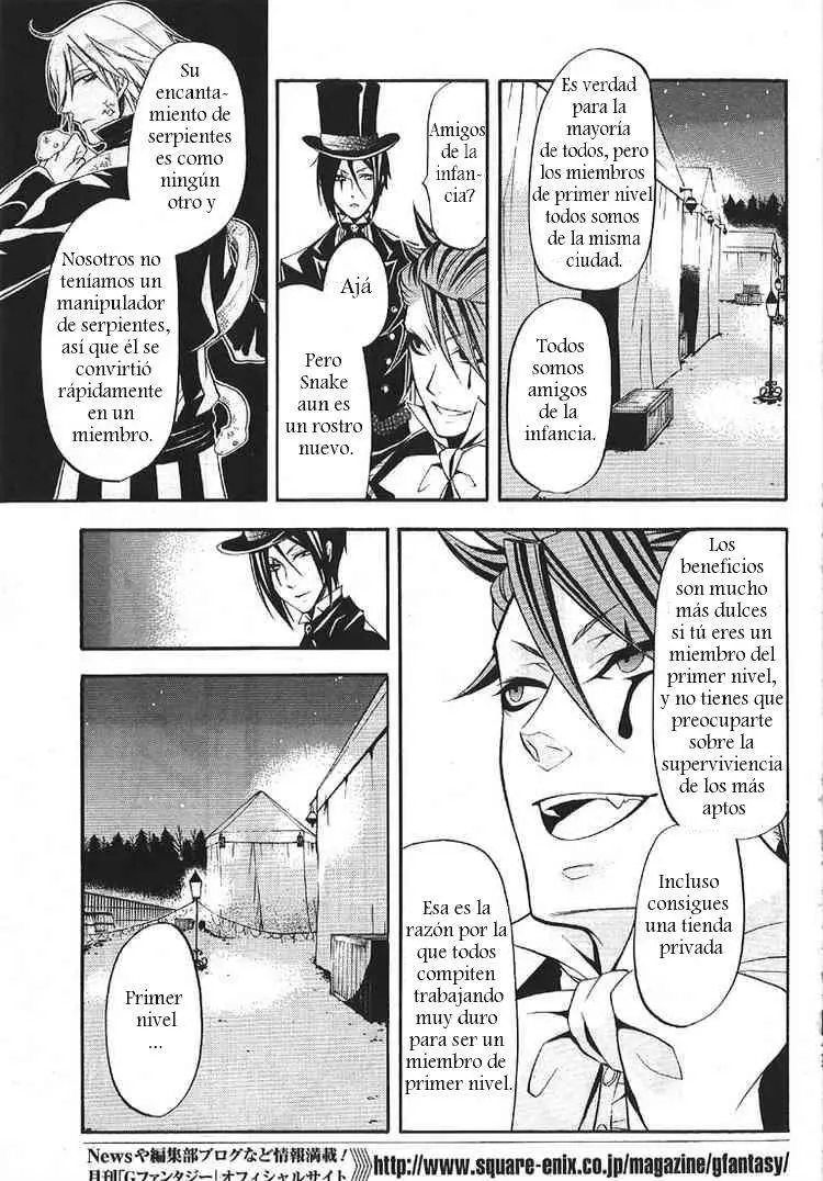 Black Butler capítulo 26, página 6