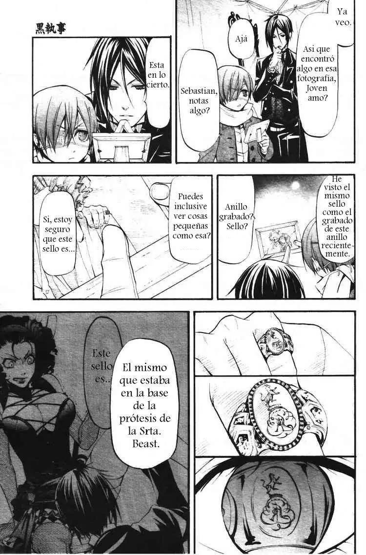 Black Butler capítulo 27, página 38