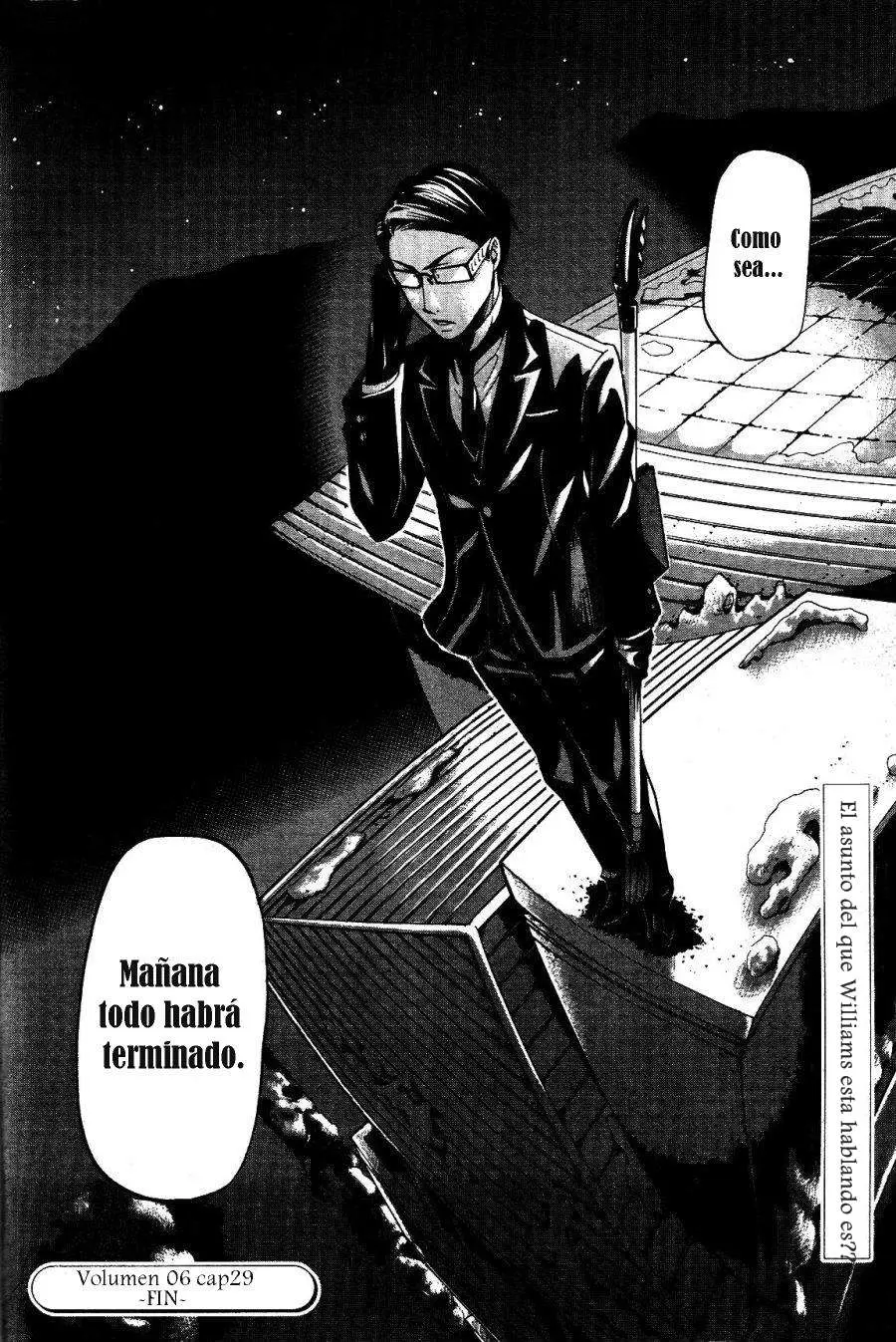 Black Butler capítulo 29, página 32