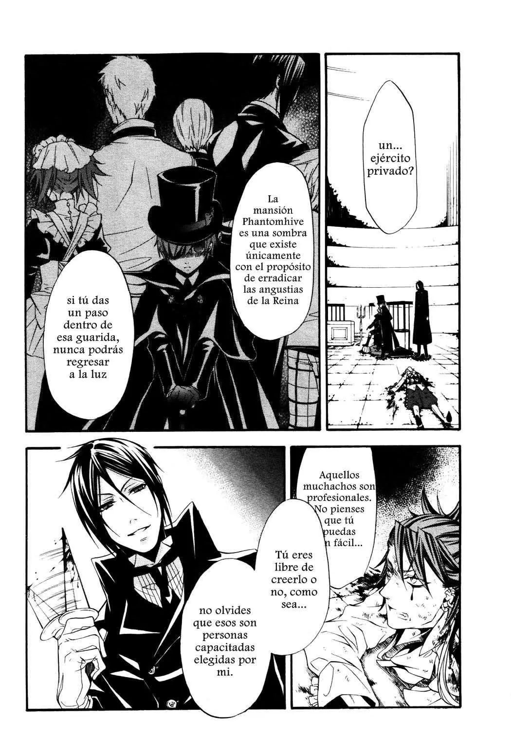 Black Butler capítulo 34, página 2