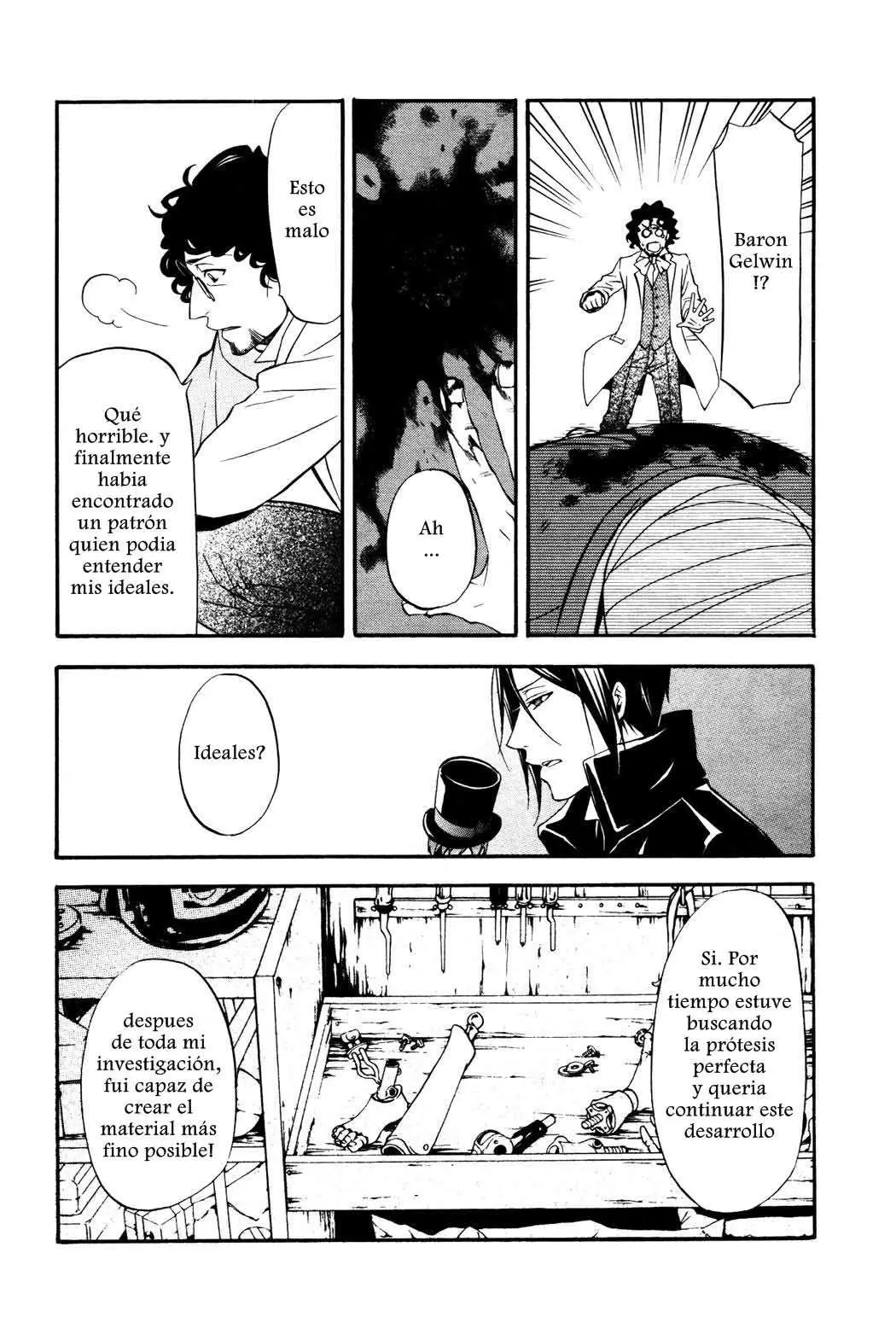 Black Butler capítulo 34, página 8
