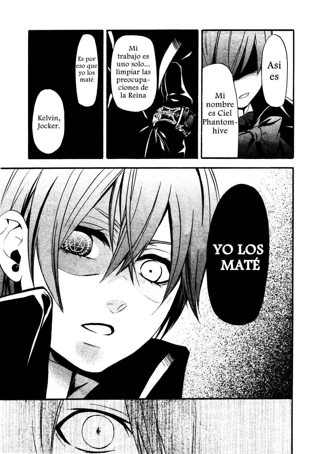 Black Butler capítulo 35, página 28