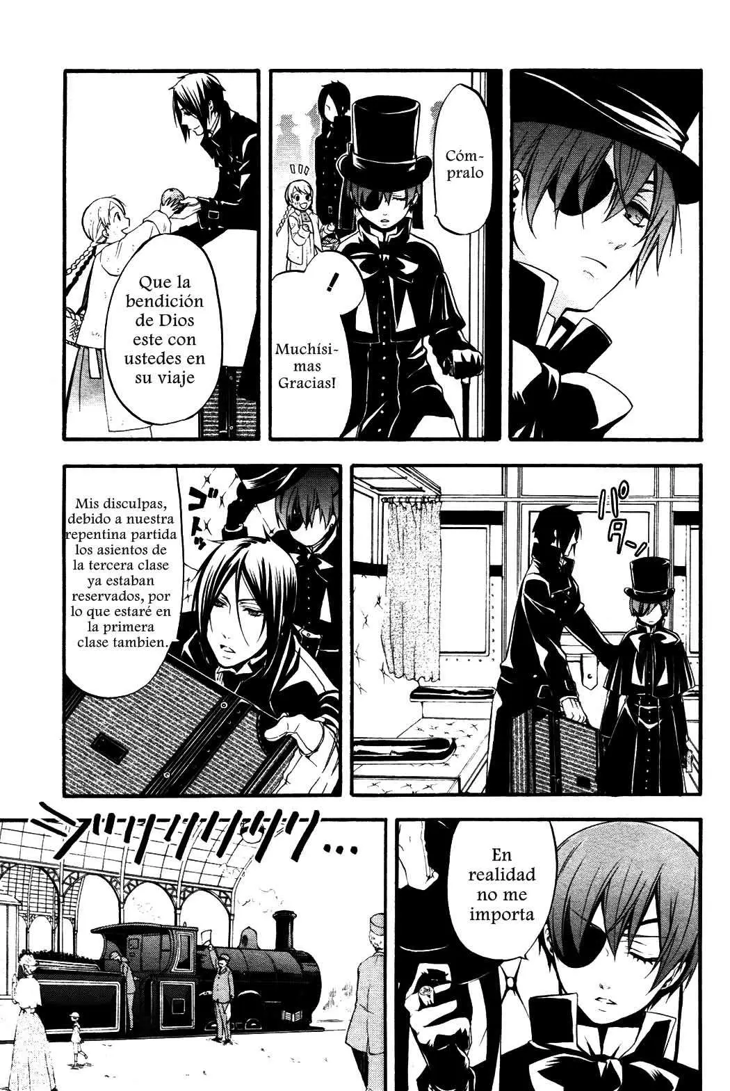 Black Butler capítulo 36, página 9