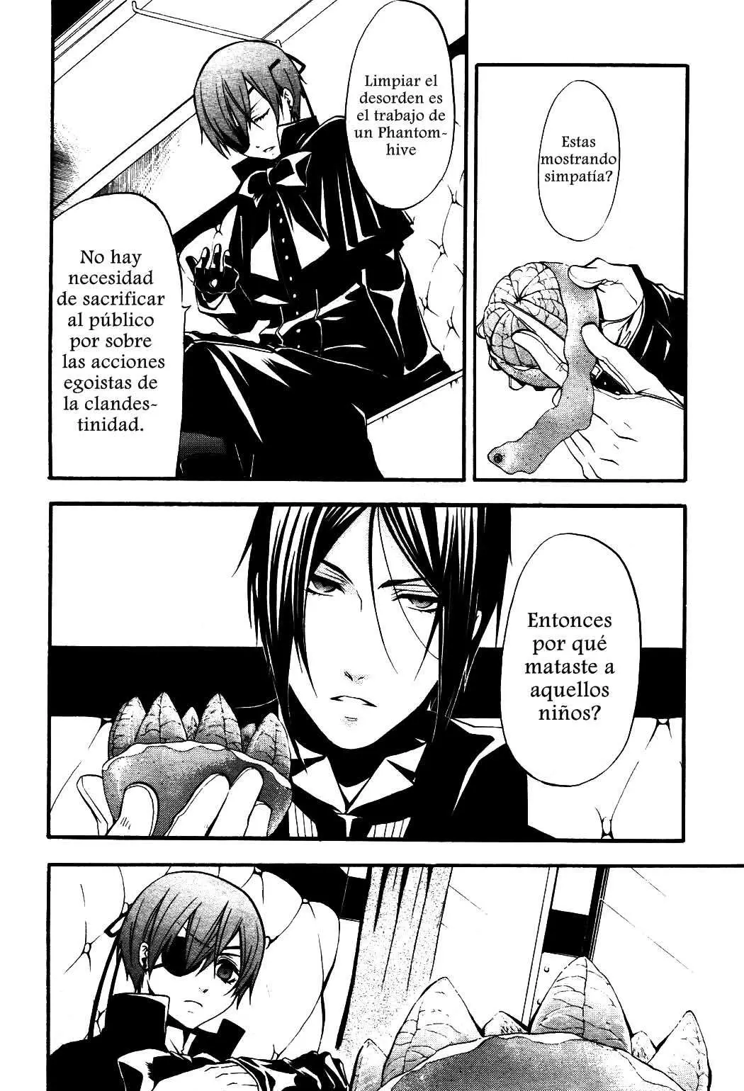 Black Butler capítulo 36, página 12