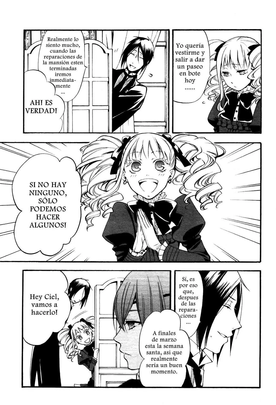 Black Butler capítulo 37, página 7