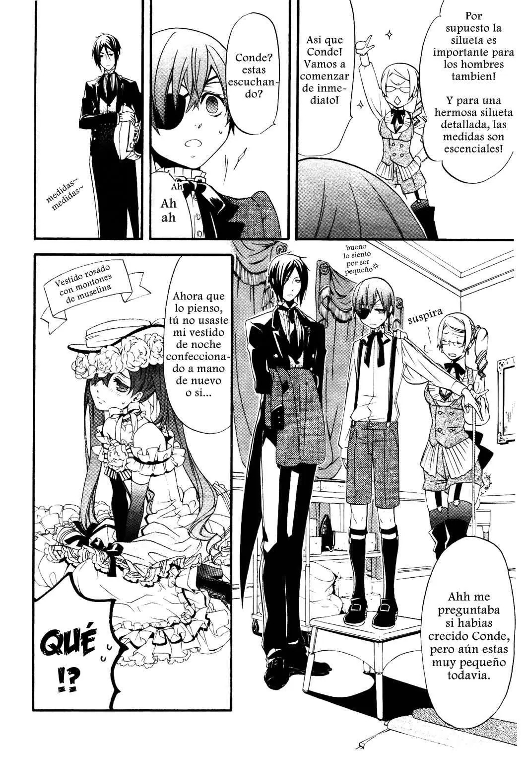 Black Butler capítulo 37, página 14