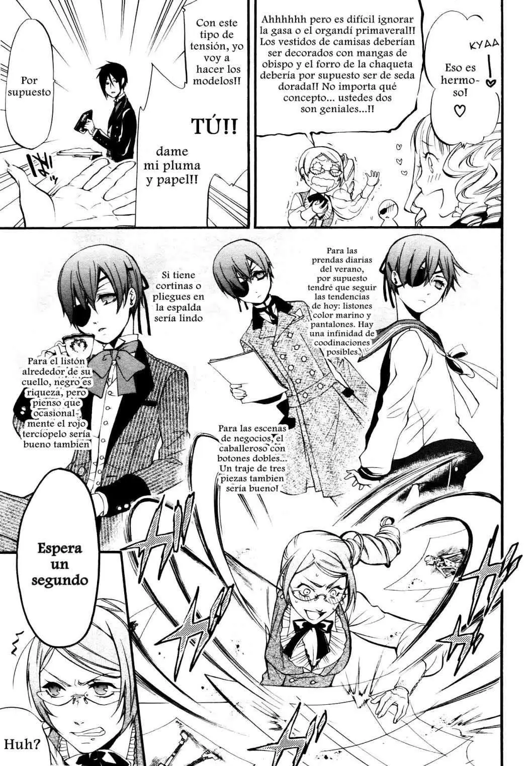 Black Butler capítulo 37, página 17
