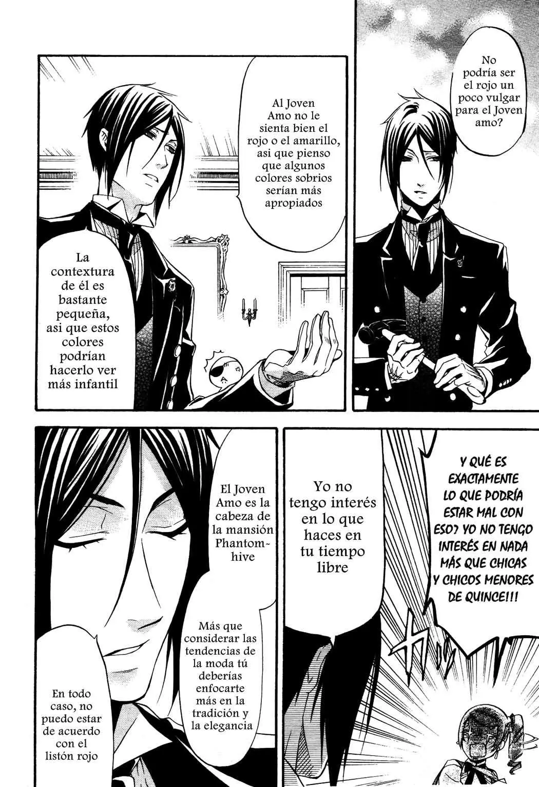 Black Butler capítulo 37, página 18
