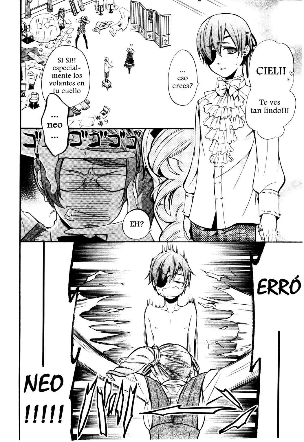 Black Butler capítulo 37, página 22