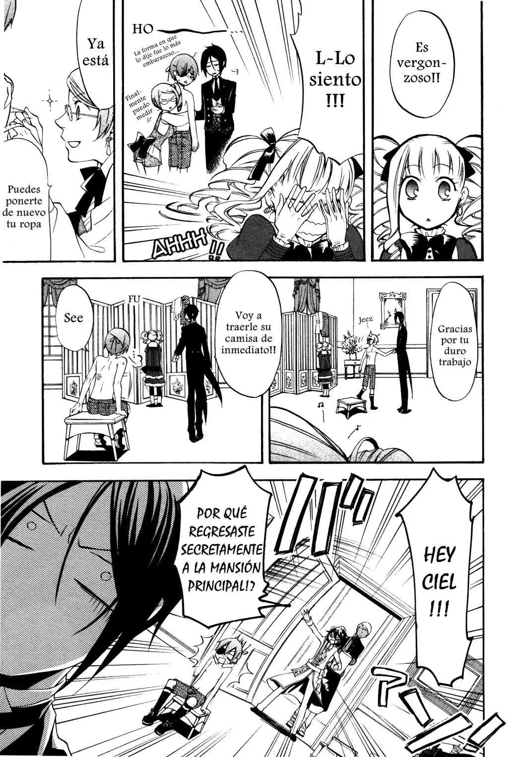 Black Butler capítulo 37, página 29
