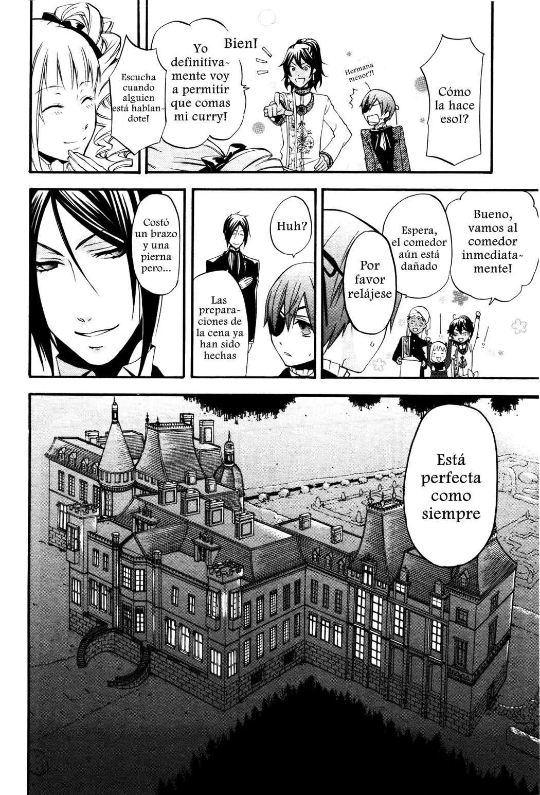 Black Butler capítulo 37, página 32