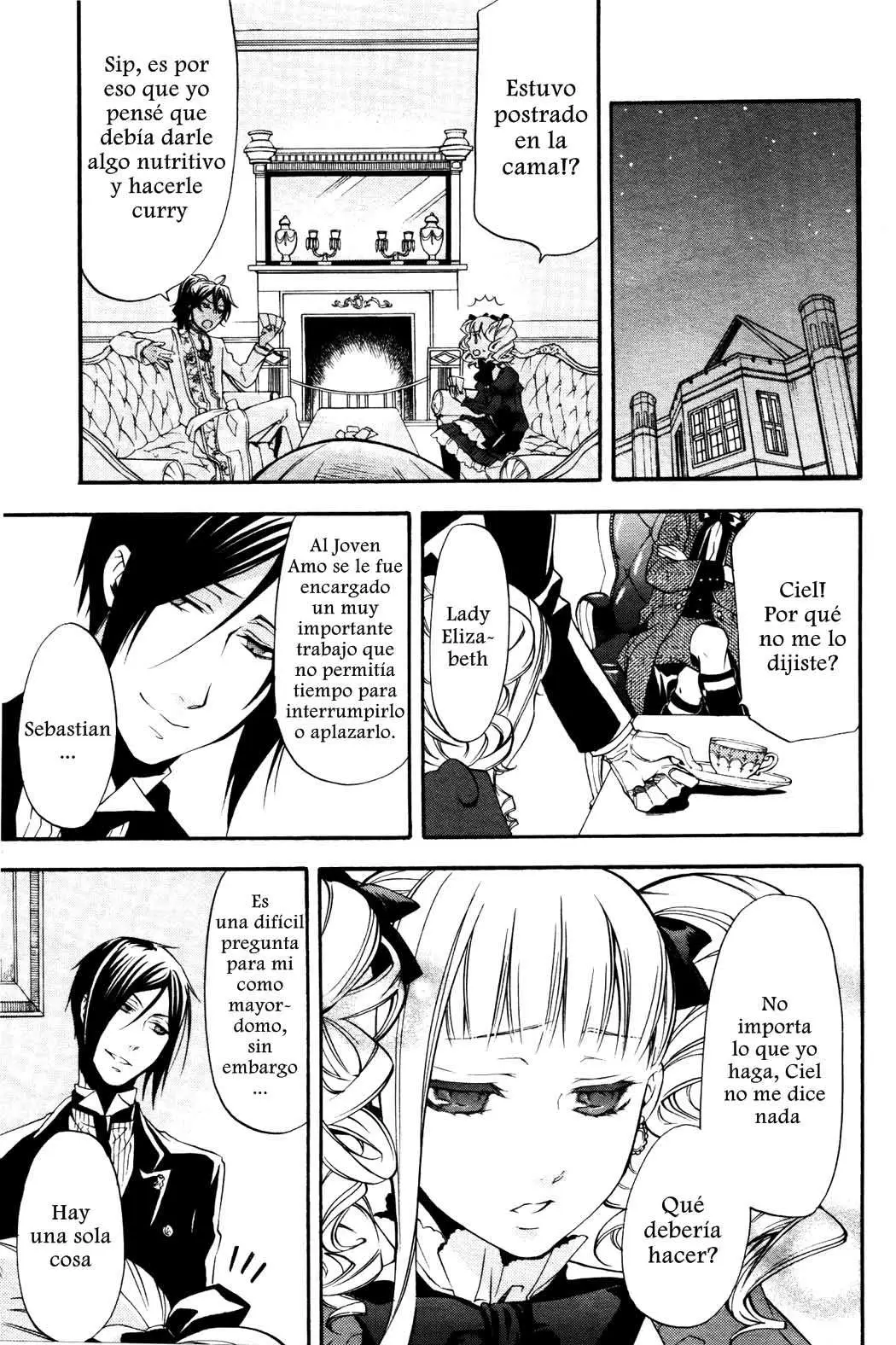Black Butler capítulo 37, página 33