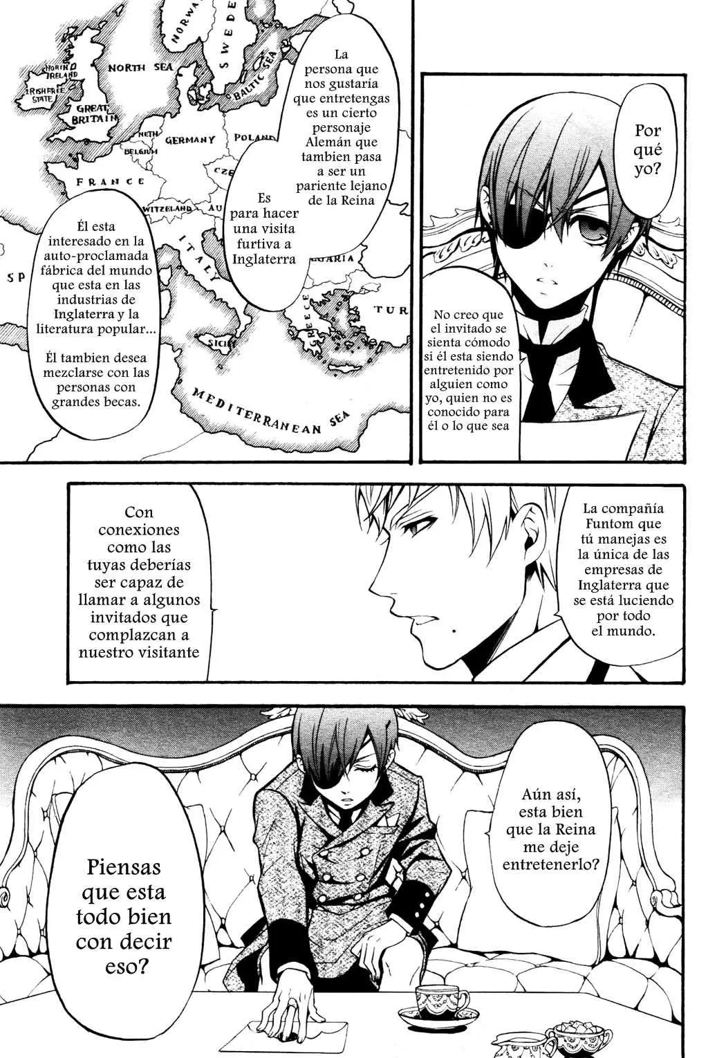 Black Butler capítulo 38, página 18
