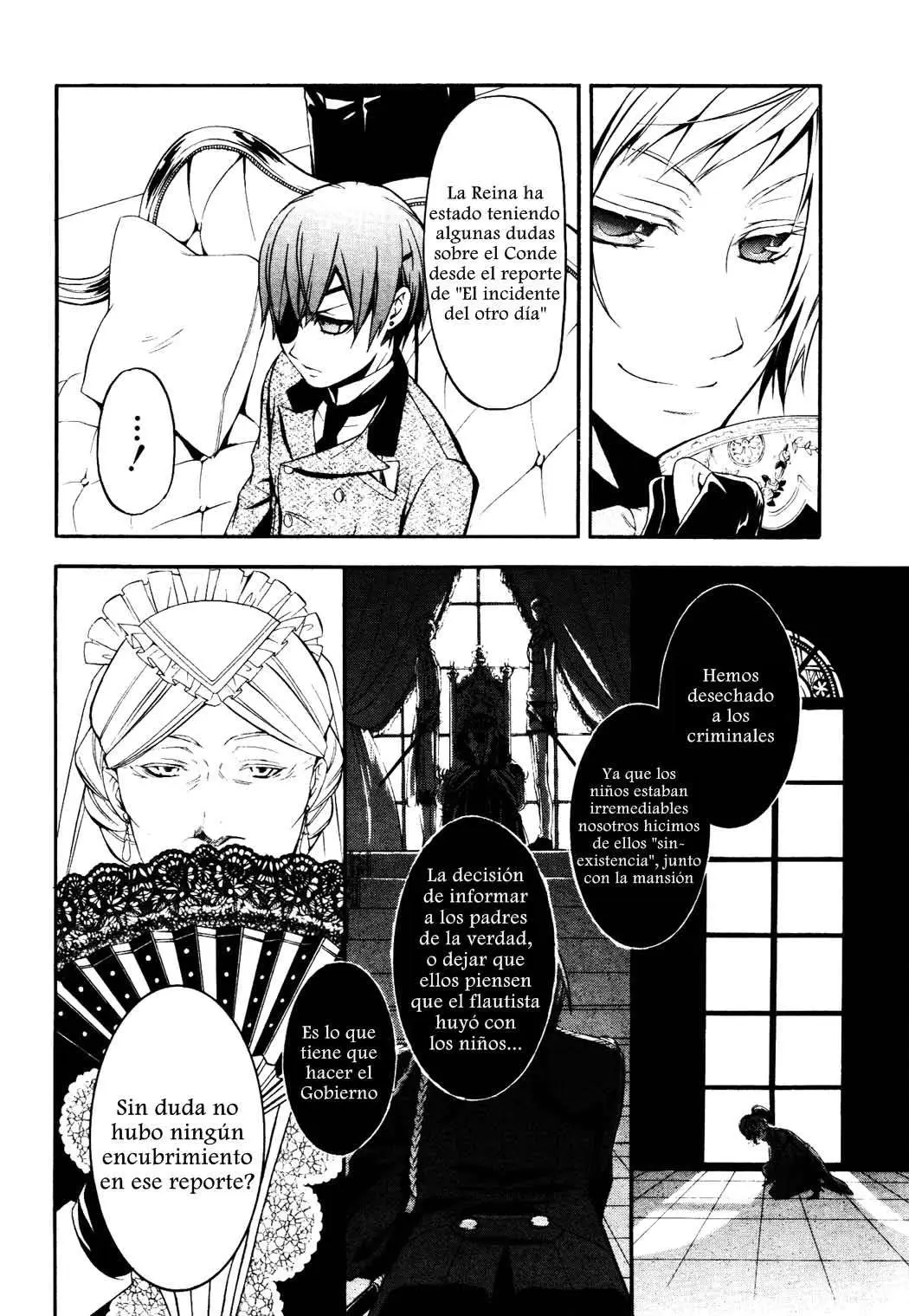Black Butler capítulo 38, página 19