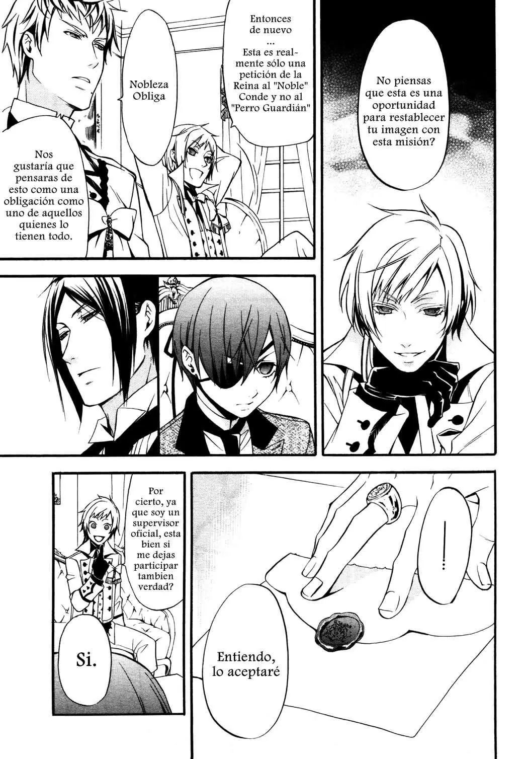 Black Butler capítulo 38, página 20