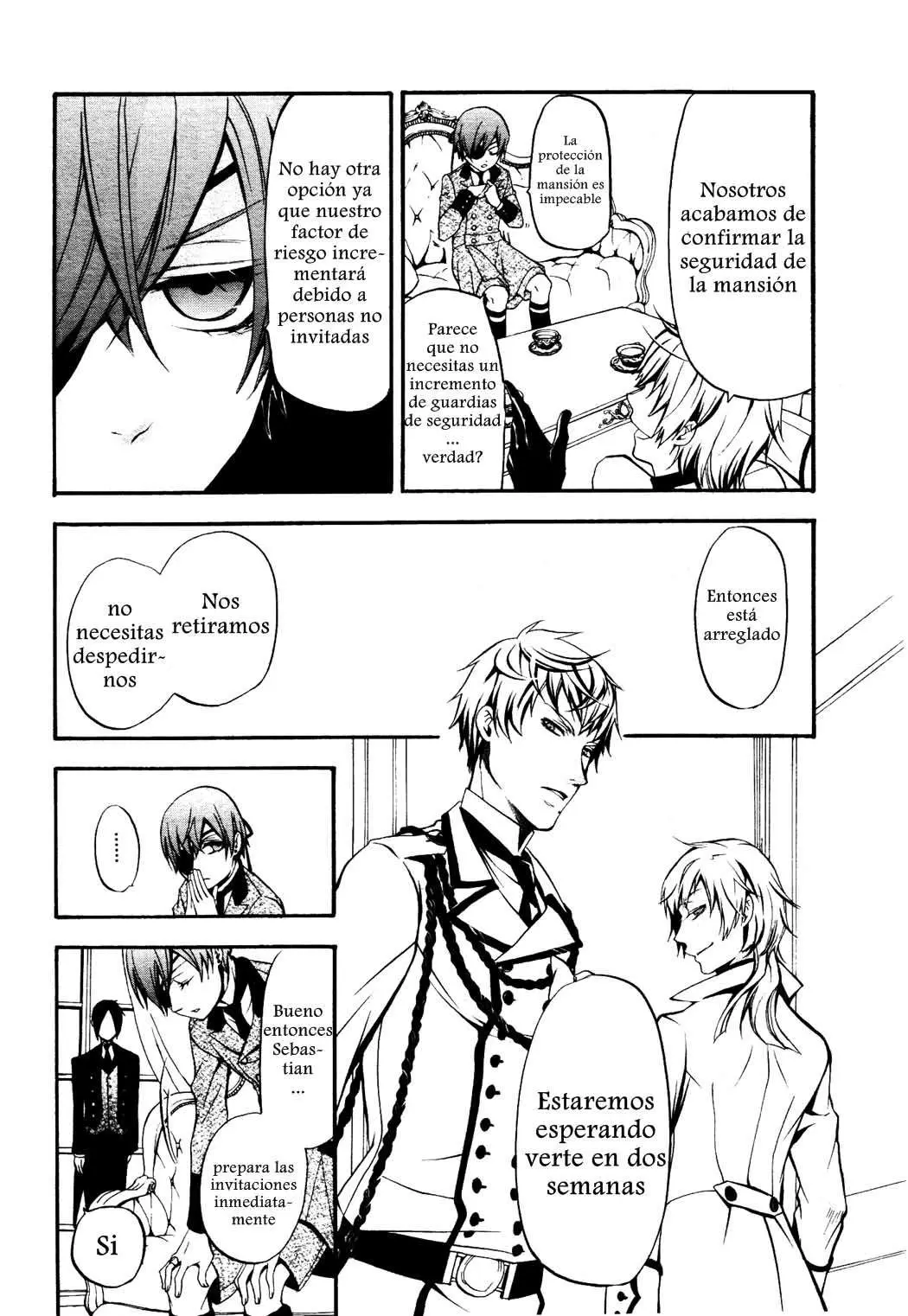Black Butler capítulo 38, página 21