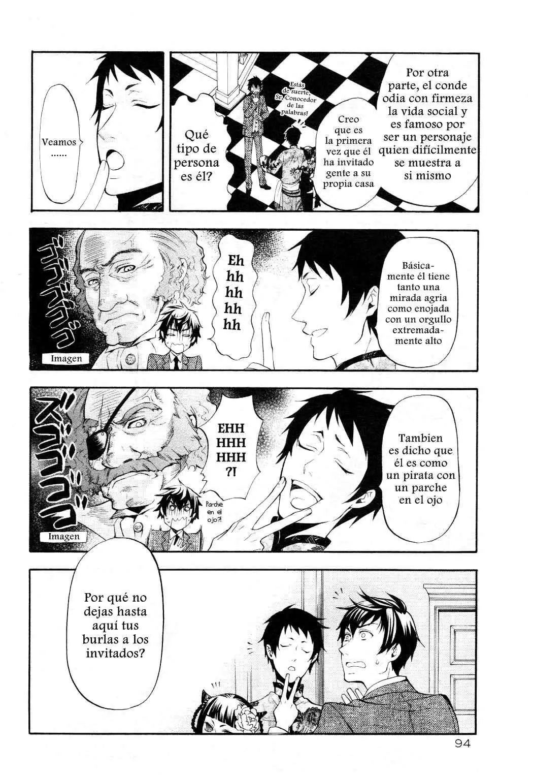 Black Butler capítulo 39, página 10