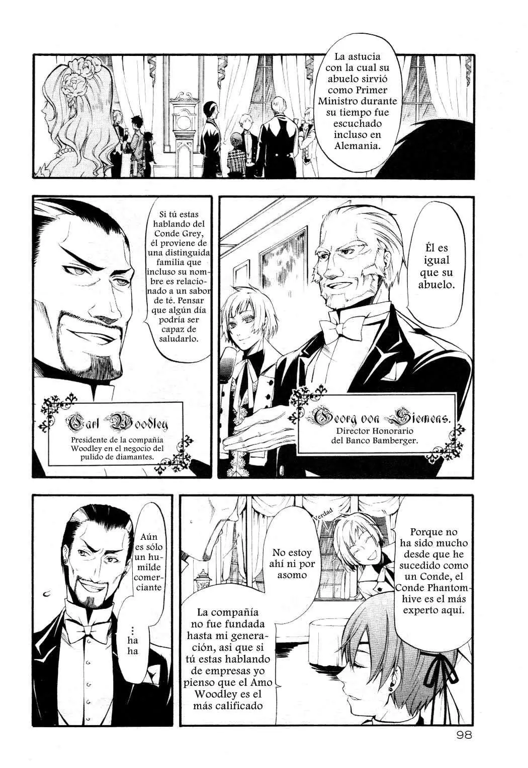 Black Butler capítulo 39, página 14