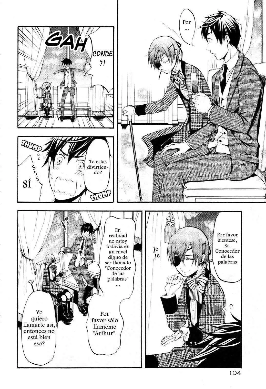 Black Butler capítulo 39, página 20