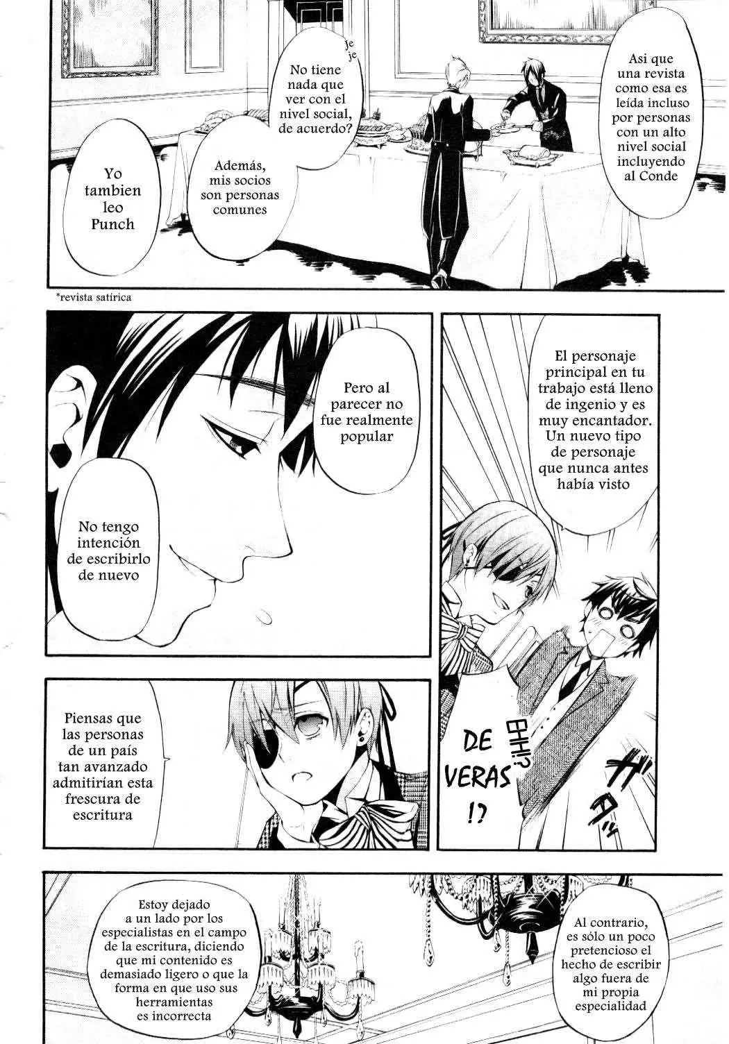 Black Butler capítulo 39, página 22