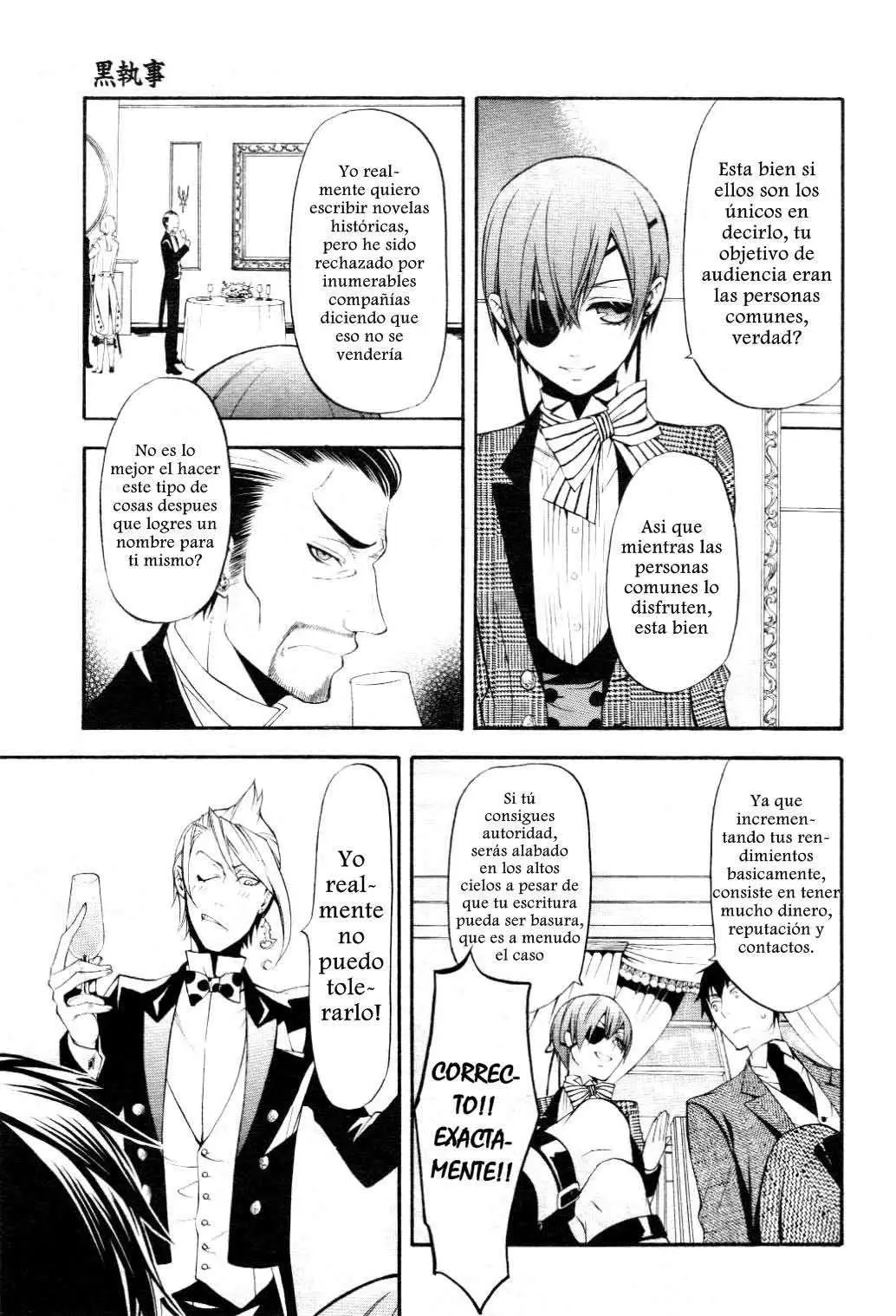 Black Butler capítulo 39, página 23