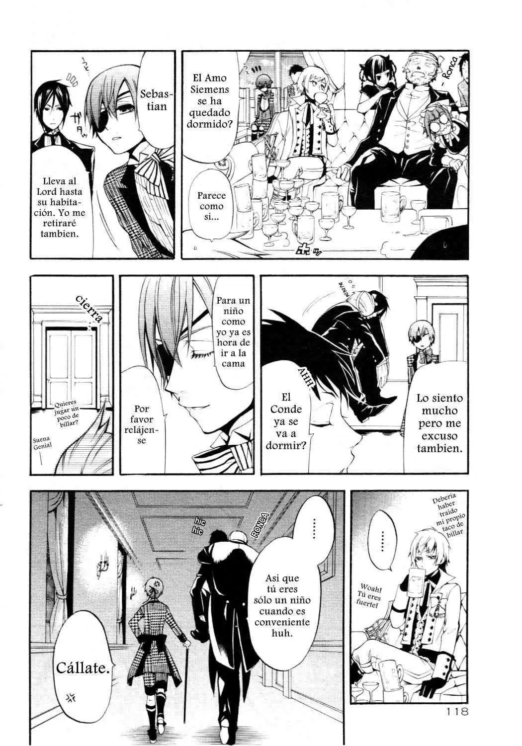 Black Butler capítulo 39, página 33