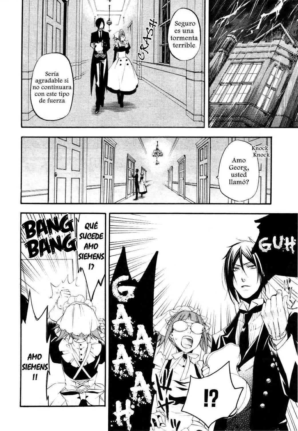 Black Butler capítulo 39, página 35