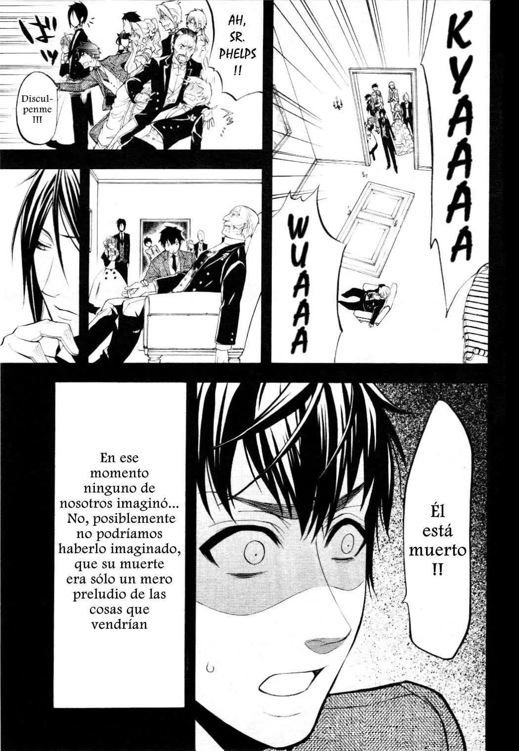 Black Butler capítulo 39, página 38