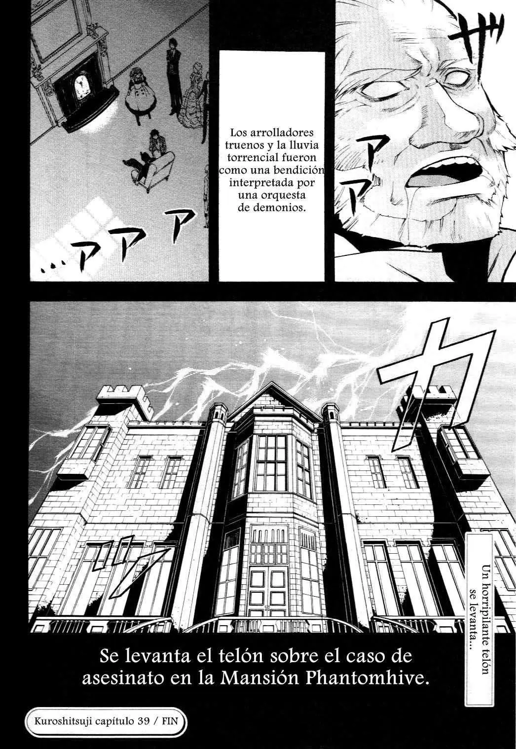 Black Butler capítulo 39, página 39