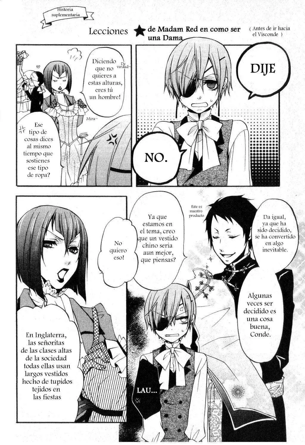 Black Butler capítulo 4.05, página 3