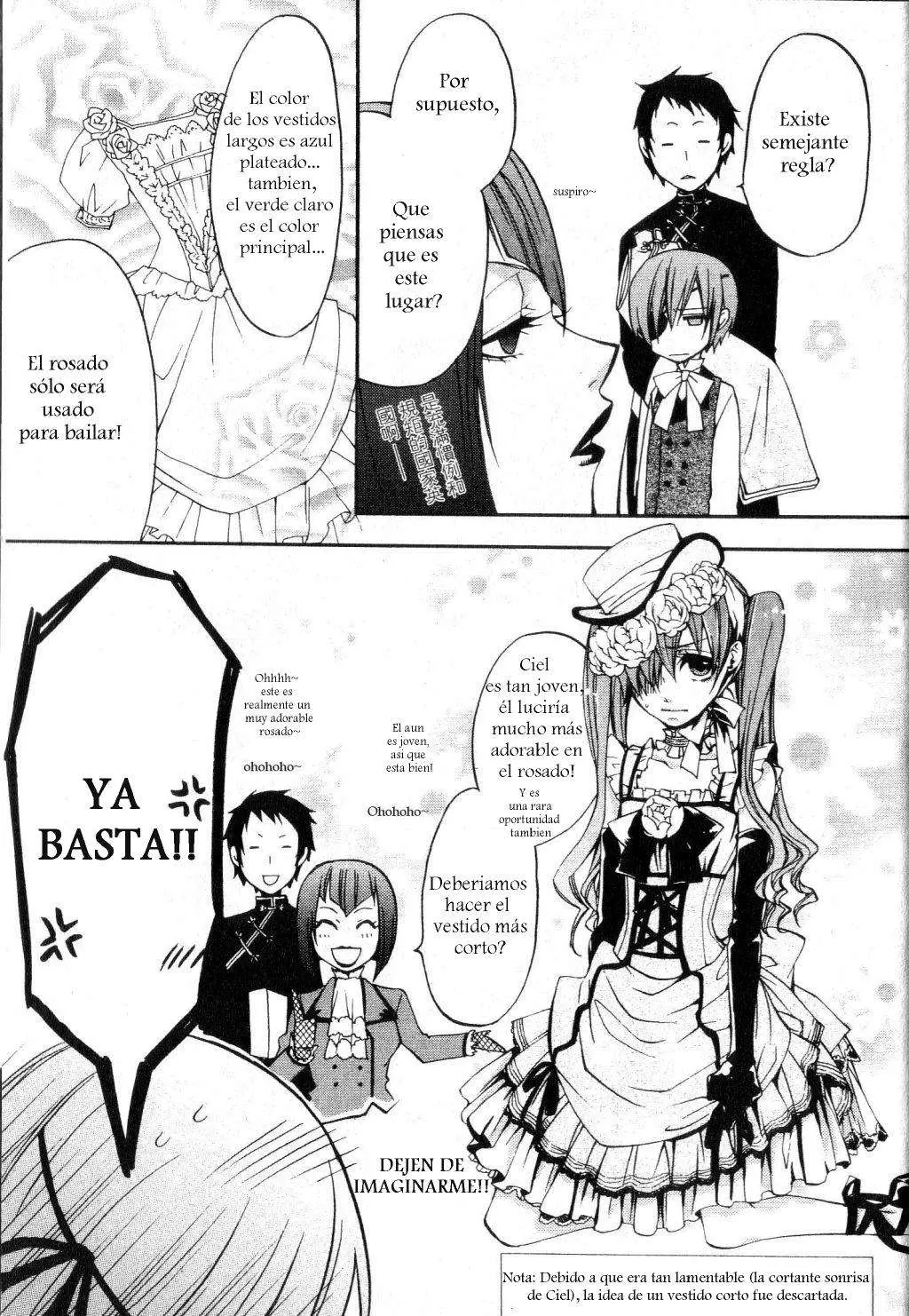 Black Butler capítulo 4.05, página 4