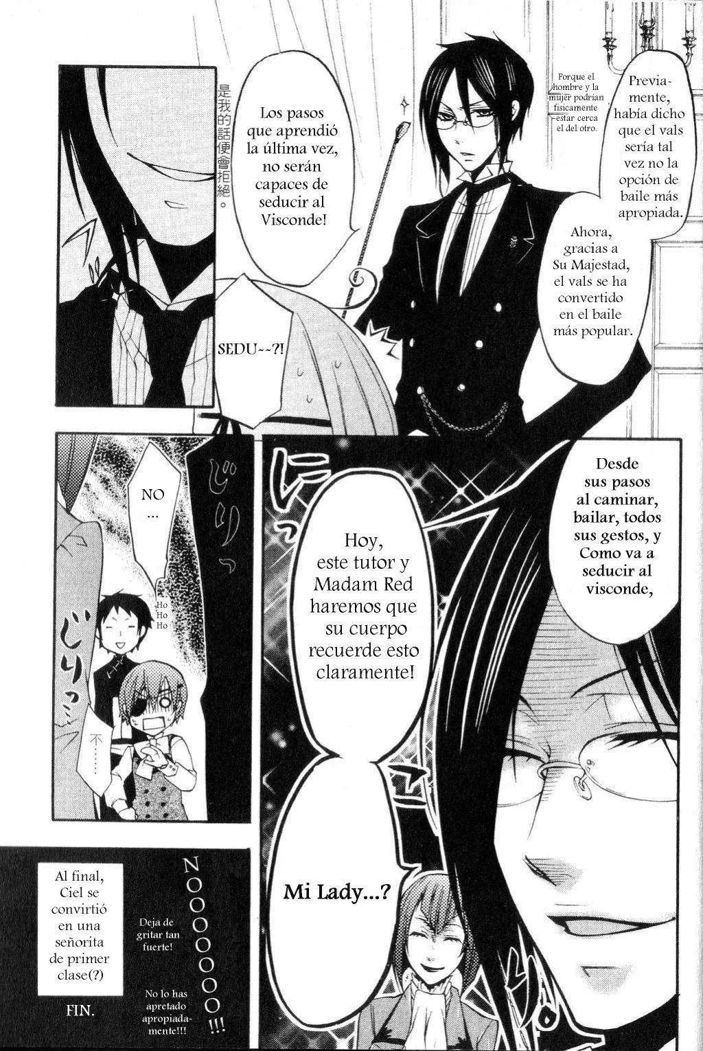 Black Butler capítulo 4.05, página 6