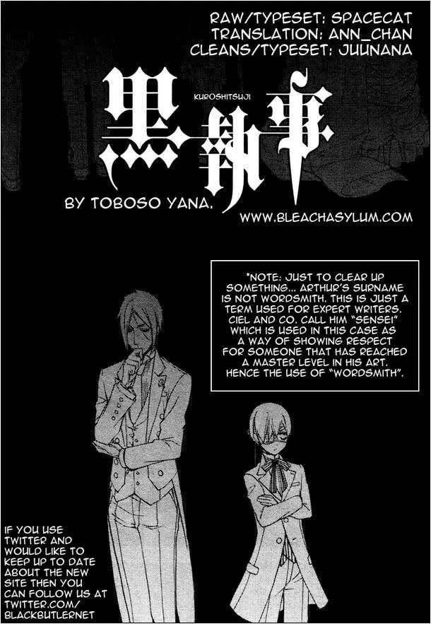 Black Butler capítulo 40, página 1