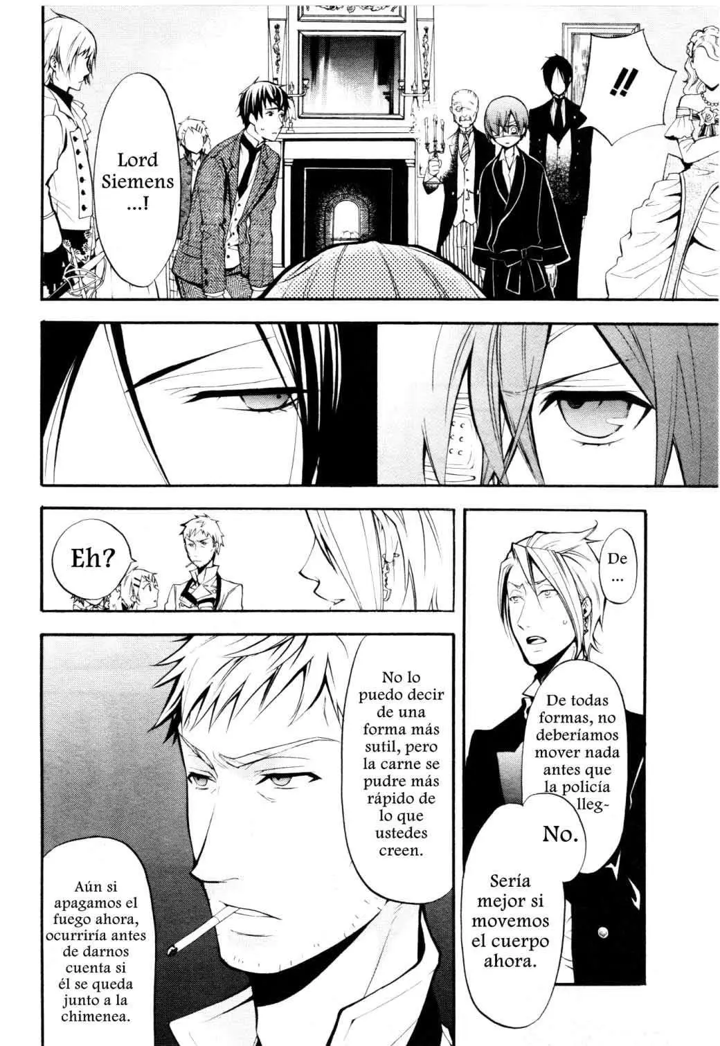 Black Butler capítulo 40, página 5