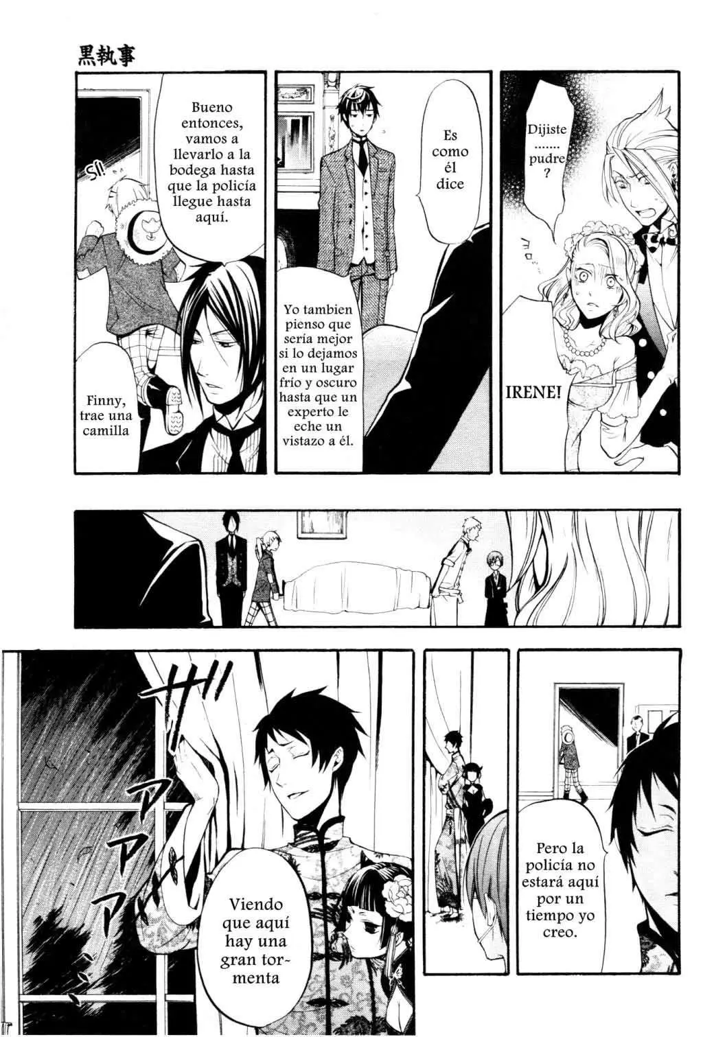 Black Butler capítulo 40, página 6