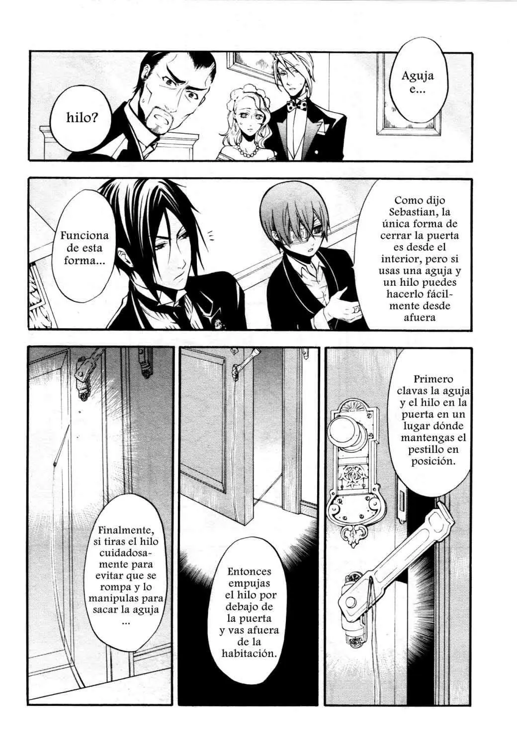 Black Butler capítulo 40, página 13