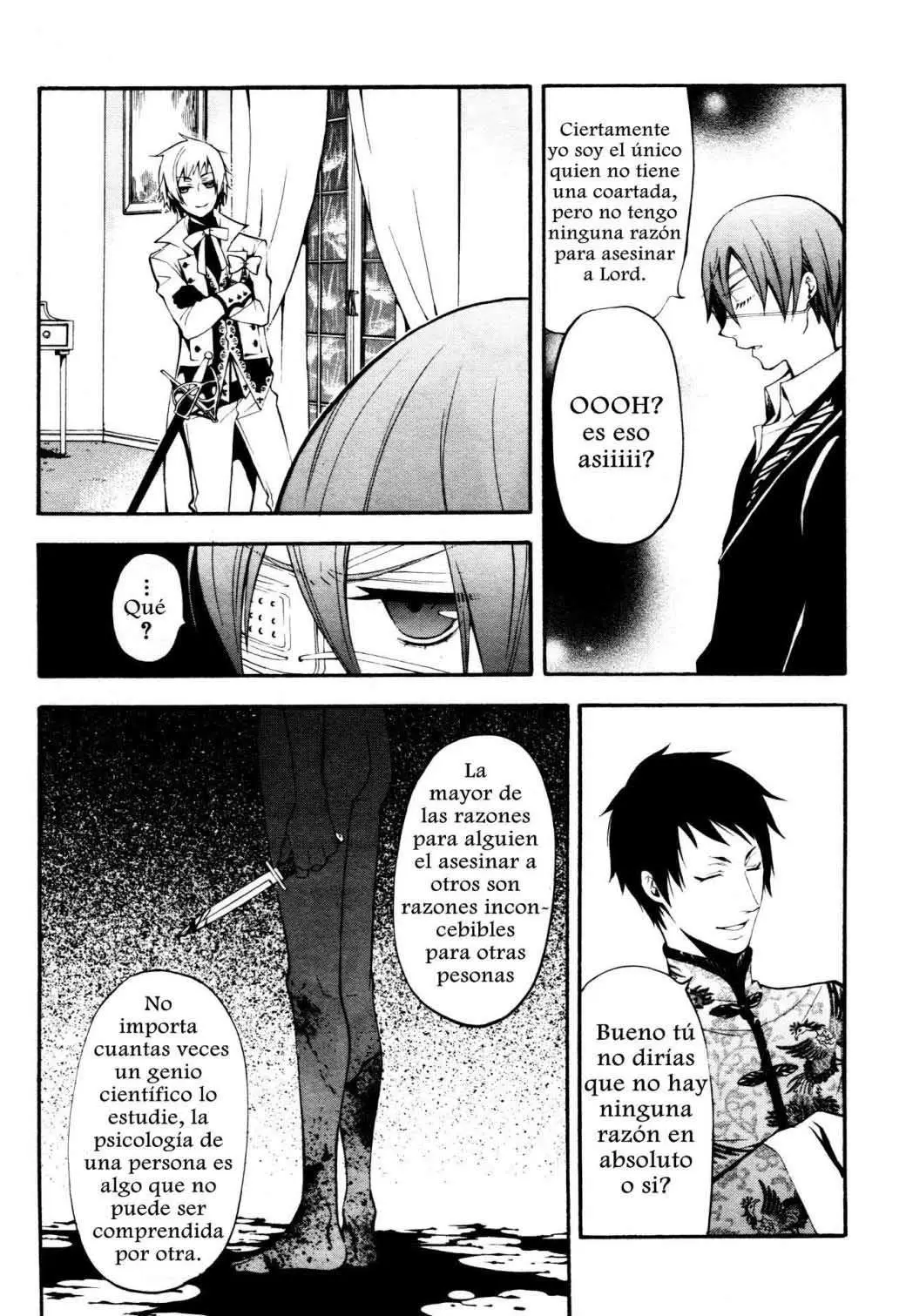 Black Butler capítulo 40, página 18